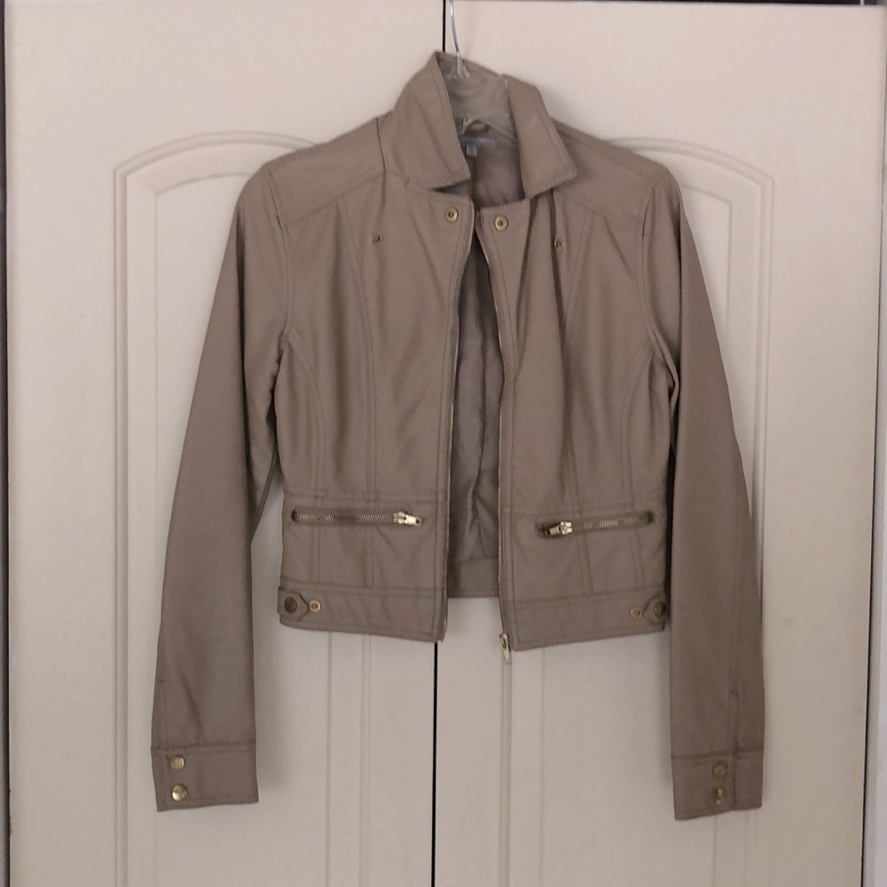 Beige/tan Charlotte Russe Jacket